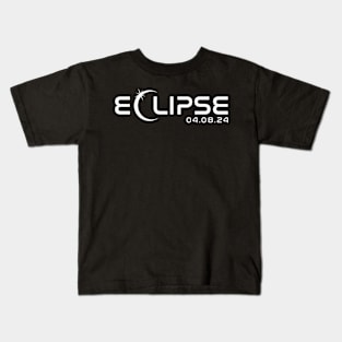 North America Totality 2024 Total Solar Eclipse April 8 2024 Kids T-Shirt